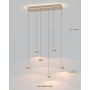 Lampa wisząca 6x W piaskowa 7039613 Aviano Quiberon zdj.4