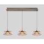 Lampa wisząca 3x25 W brązowa-coffe 7058321 Aviano Crema zdj.4