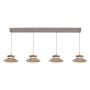 Lampa wisząca 4x34 W piaskowa 7060413 Aviano Gubbio zdj.1