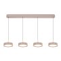 Lampa wisząca 4x38 W piaskowa 7062413 Aviano Valensole zdj.1