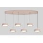 Lampa wisząca 6x60 W piaskowa 7062613 Aviano Valensole zdj.4