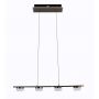 Lampa wisząca 4x W czarna-chrom 7066502 Aviano Cassis zdj.1