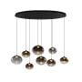 Lampa wisząca x42 W czarna-przydymiona 7082802 Aviano Pesaro zdj.1