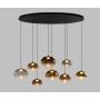 Lampa wisząca x42 W czarna-przydymiona 7082802 Aviano Pesaro zdj.5