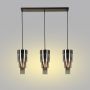 Lampa wisząca 3x W czarna-chrom 72110310 Aviano Grans zdj.2