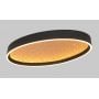 Lampa podsufitowa 2x W czarna-złota 9069102 Aviano Bormes zdj.4