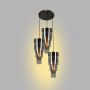 Lampa wisząca 3x W czarna-chrom 92110310 Aviano Grans zdj.2