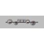 Lampa podsufitowa 4x3 W czarna-chrom 92140410 Aviano Sevilla zdj.2