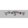 Lampa podsufitowa x3 W czarna-chrom 92140710 Aviano Sevilla zdj.2