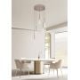 Lampa wisząca x48 W biała-piaskowa 7050724 Aviano Trompto zdj.5