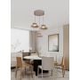 Lampa wisząca 3x28 W piaskowa 5060313 Aviano Gubbio zdj.6