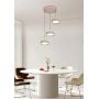 Lampa wisząca 6x60 W brązowa 7062621 Aviano Valensole zdj.6