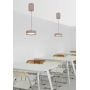 Lampa wisząca 6x60 W brązowa 7062621 Aviano Valensole zdj.8