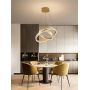 Lampa wisząca 1x36 W złota 6201115 Aviano Vivies zdj.4