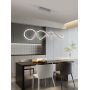 Lampa wisząca 1x56 W szary/popielaty 62030106 Aviano Trevance zdj.5