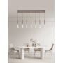 Lampa wisząca x48 W biała-piaskowa 7050724 Aviano Trompto zdj.8