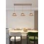 Lampa wisząca 3x28 W piaskowa 5060313 Aviano Gubbio zdj.8