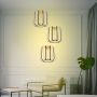 Lampa wisząca 1x17 W czarna-złota 62100110 Aviano Xara zdj.6