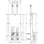 Element podtynkowy do deszczownicy 35363180 Axor zdj.2