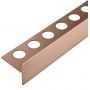 Listwa kształtująca spadek 120 cm miedź D01010402101 Balneo zdj.3