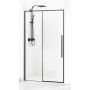 Drzwi prysznicowe 140 cm rozsuwane do wnęki SL191140 Bravat SL zdj.1