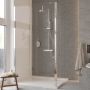 Ścianka prysznicowa walk-in 90 cm EN90195C Besco Eco-N zdj.4