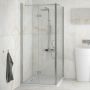 Ścianka prysznicowa 90 cm PCH90190C Besco Exo-CH zdj.4