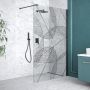 Ścianka prysznicowa walk-in 110 cm LF110200C Besco Leafy zdj.4