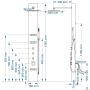 Panel prysznicowy termostatyczny S060TBL Corsan Neo zdj.2