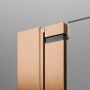 Parawan nawannowy 100 cm 2-częściowy miedź szczotkowany/szkło przezroczyste 100101009301R Radaway Nes Brushed Copper PND I zdj.3