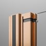Parawan nawannowy 100 cm 2-częściowy miedź szczotkowany/szkło przezroczyste 100101009301R Radaway Nes Brushed Copper PND I zdj.6