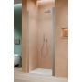 Drzwi prysznicowe 90 cm uchylne nikiel szczotkowany/szkło przezroczyste 100260909101R Radaway Nes Brushed Nickel DWJ zdj.1