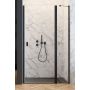Drzwi prysznicowe 110 cm uchylne do wnęki 100361105401R Radaway Nes Black DWJ II zdj.1