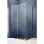 Drzwi prysznicowe 47.2 cm rozsuwane do ścianki bocznej 101044720901L Radaway Furo Gold KDJ zdj.1