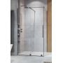 Drzwi prysznicowe 62.6 cm rozsuwane 101046229201L Radaway Furo Brushed Gunmetal KDJ zdj.1