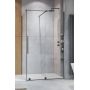 Drzwi prysznicowe 62.5 cm rozsuwane 101046229201R Radaway Furo Brushed Gunmetal KDJ zdj.1