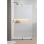 Drzwi prysznicowe 68.8 cm rozsuwane 101066889301L Radaway Furo Brushed Copper Walk-In zdj.1