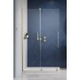 Drzwi prysznicowe 68.8 cm rozsuwane 101066889901L Radaway Furo Brushed Gold Walk-In zdj.1