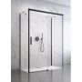 Drzwi prysznicowe 101161005401R Radaway Idea Black KDJ+S zdj.1