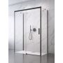 Drzwi prysznicowe 101161105401L Radaway Idea Black KDJ zdj.1