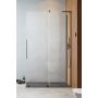 Drzwi prysznicowe 53.8 cm rozsuwane szczotkowany/szkło przezroczyste 103065389201R Radaway Furo SL Walk-In zdj.1