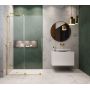 Drzwi prysznicowe 53.8 cm rozsuwane 103065380901L Radaway Furo SL Gold Walk-In zdj.3