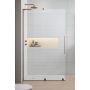 Drzwi prysznicowe 53.8 cm rozsuwane 103065389301L Radaway Furo SL Brushed Copper Walk-In zdj.1