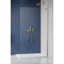Ścianka prysznicowa walk-in 70 cm złoty szczotkowany/szkło przezroczyste 103190749901R Radaway Modo F Brushed Gold II zdj.1