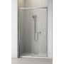 Ścianka prysznicowa 65.3 cm chrom połysk/szkło przezroczyste 103506530101 Radaway Idea Black DWJ zdj.1