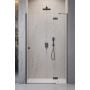 Ścianka prysznicowa 23.7 cm gunmetal szczotkowany/szkło przezroczyste 104602379201R Radaway Essenza 8 Brushed Gunmetal DWJ zdj.1