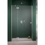 Drzwi prysznicowe 120 cm uchylne szczotkowany/szkło przezroczyste 13850169101L Radaway Essenza Brushed Nickel DWJ zdj.1