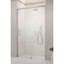 Drzwi prysznicowe 140 cm rozsuwane nikiel szczotkowany/szkło przezroczyste 3870189101R Radaway Idea Brushed Nickel DWJ zdj.1