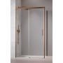 Ścianka prysznicowa 90 cm miedź szczotkowany/szkło przezroczyste 3870509301R Radaway Idea Brushed Copper KDJ zdj.1