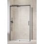 Drzwi prysznicowe 120 cm rozsuwane gunmetal szczotkowany/szkło przezroczyste 3870429201L Radaway Idea 6 Brushed GunMetal KDJ zdj.1